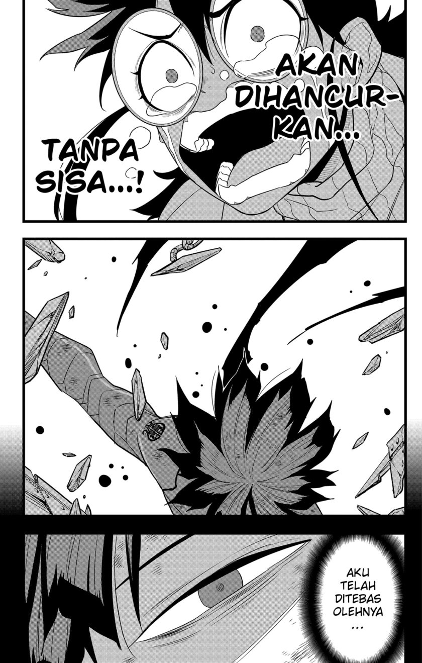 8Kaijuu Bab 91 halaman 10