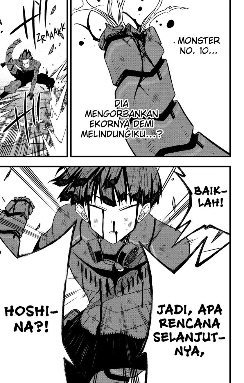 8Kaijuu Bab 91 halaman 19