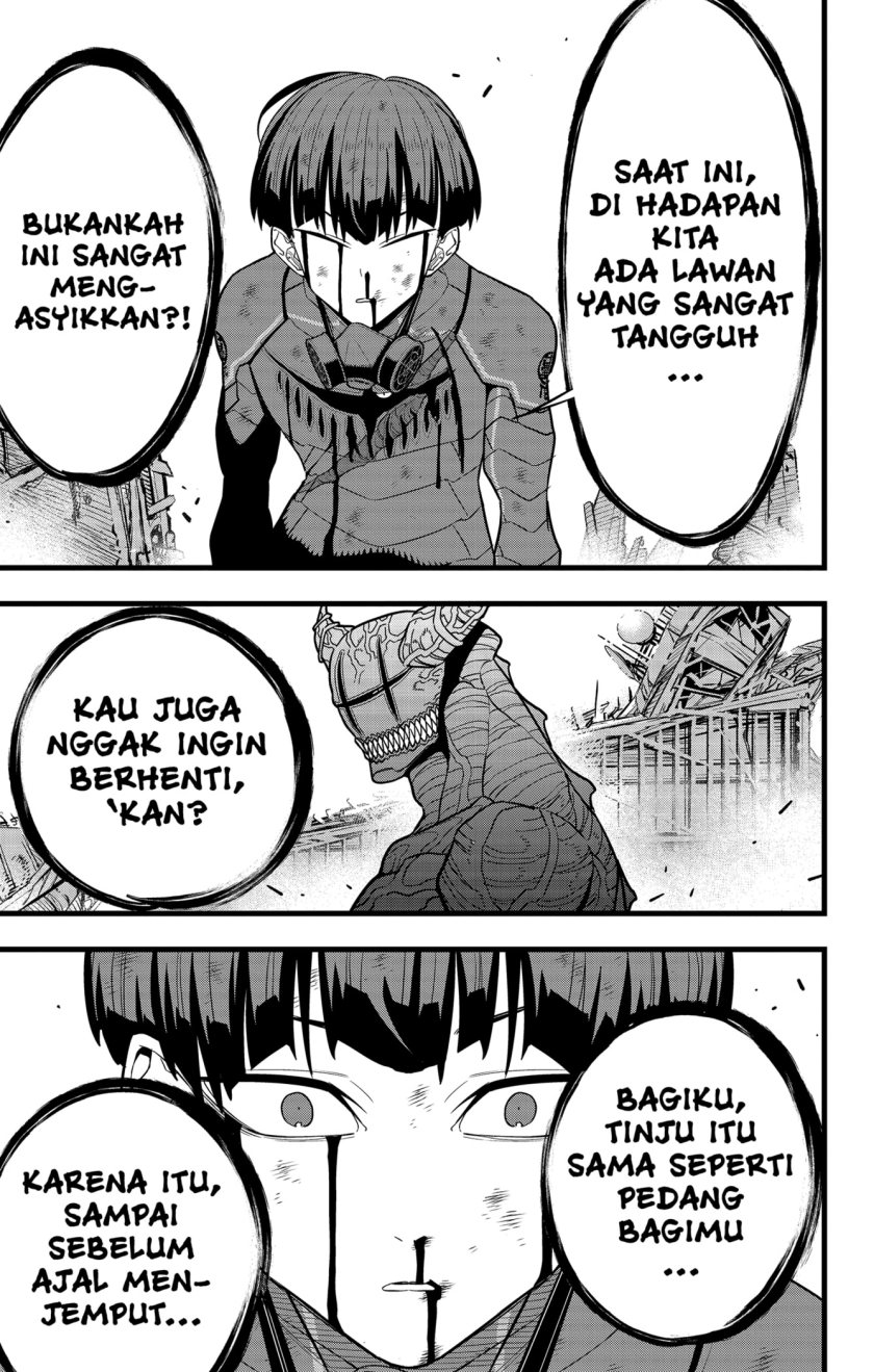 8Kaijuu Bab 91 halaman 21