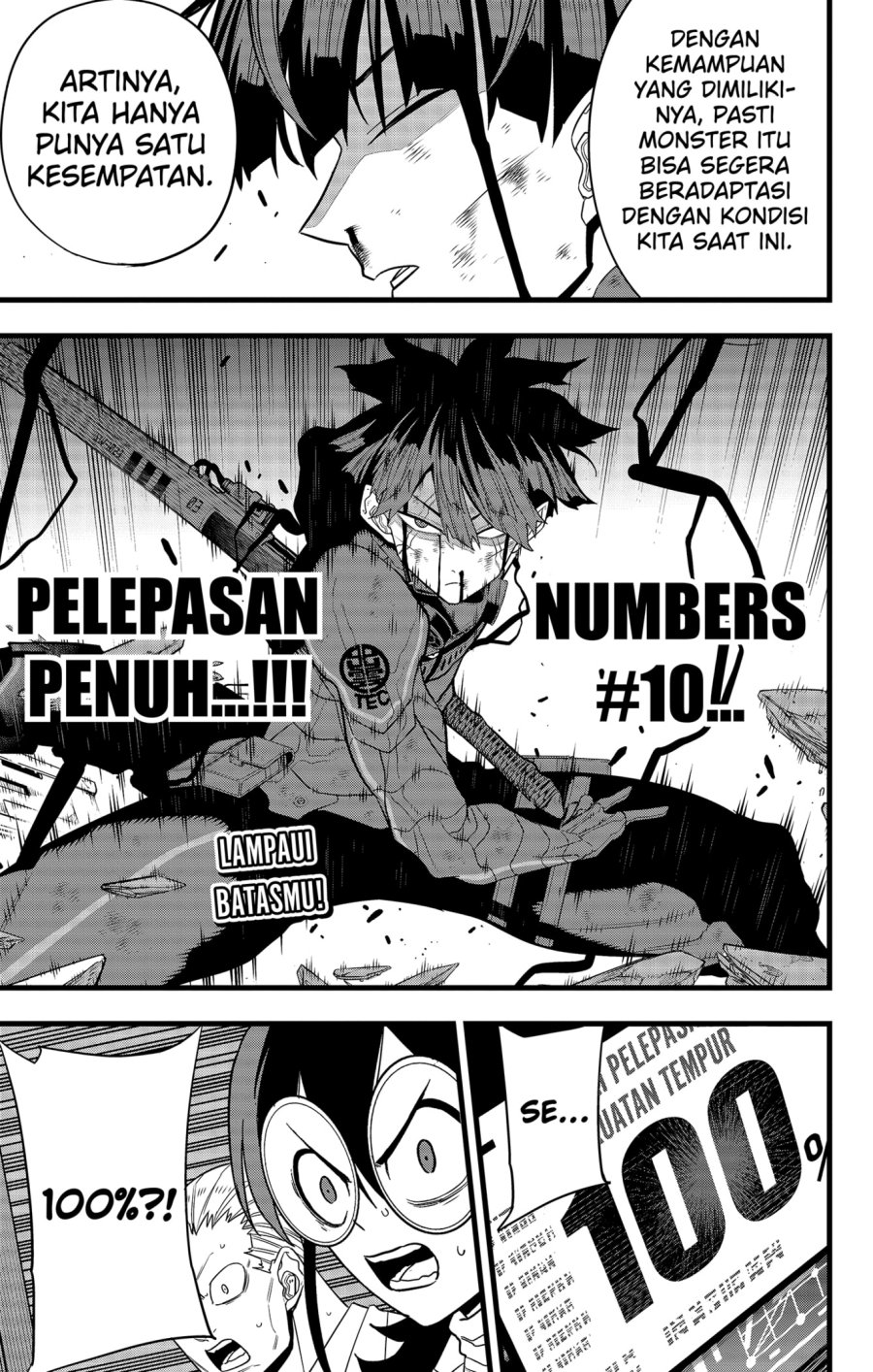 8Kaijuu Bab 93 halaman 1