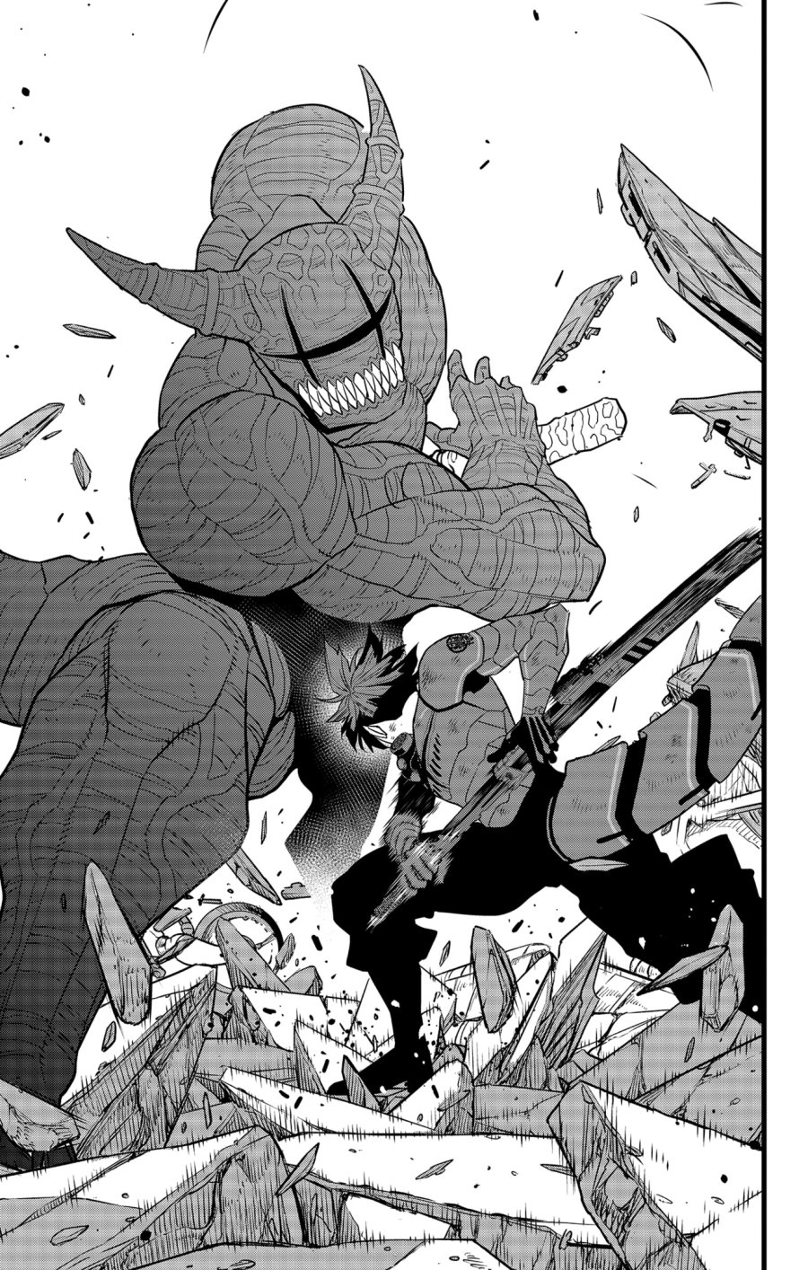 8Kaijuu Bab 93 halaman 7