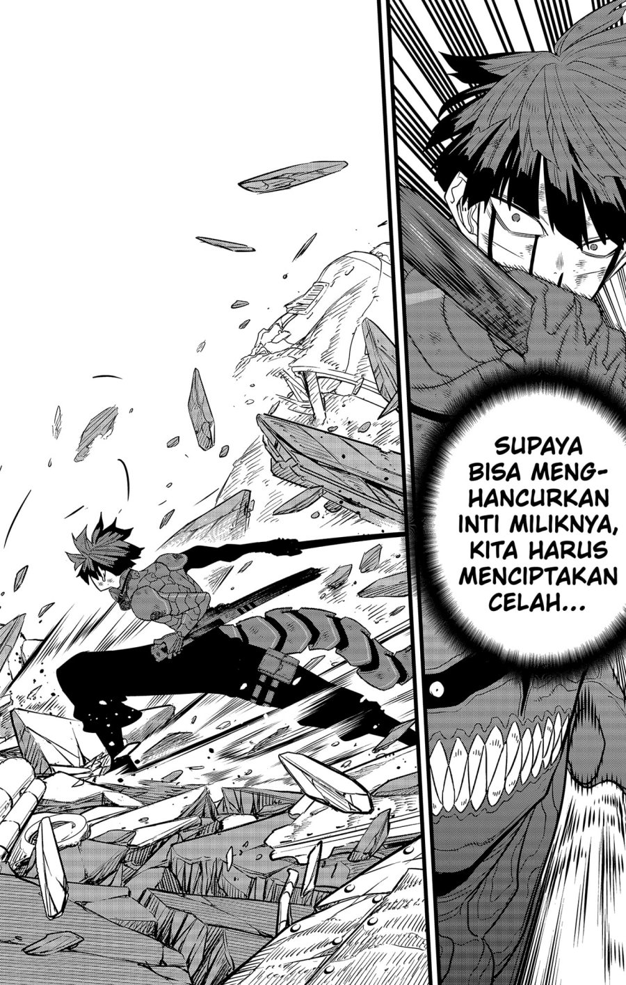 8Kaijuu Bab 93 halaman 8