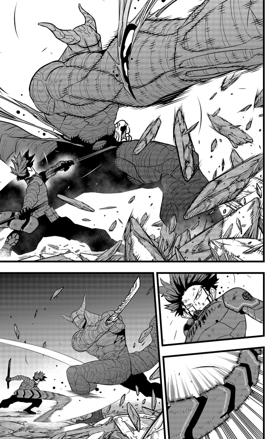 8Kaijuu Bab 93 halaman 13