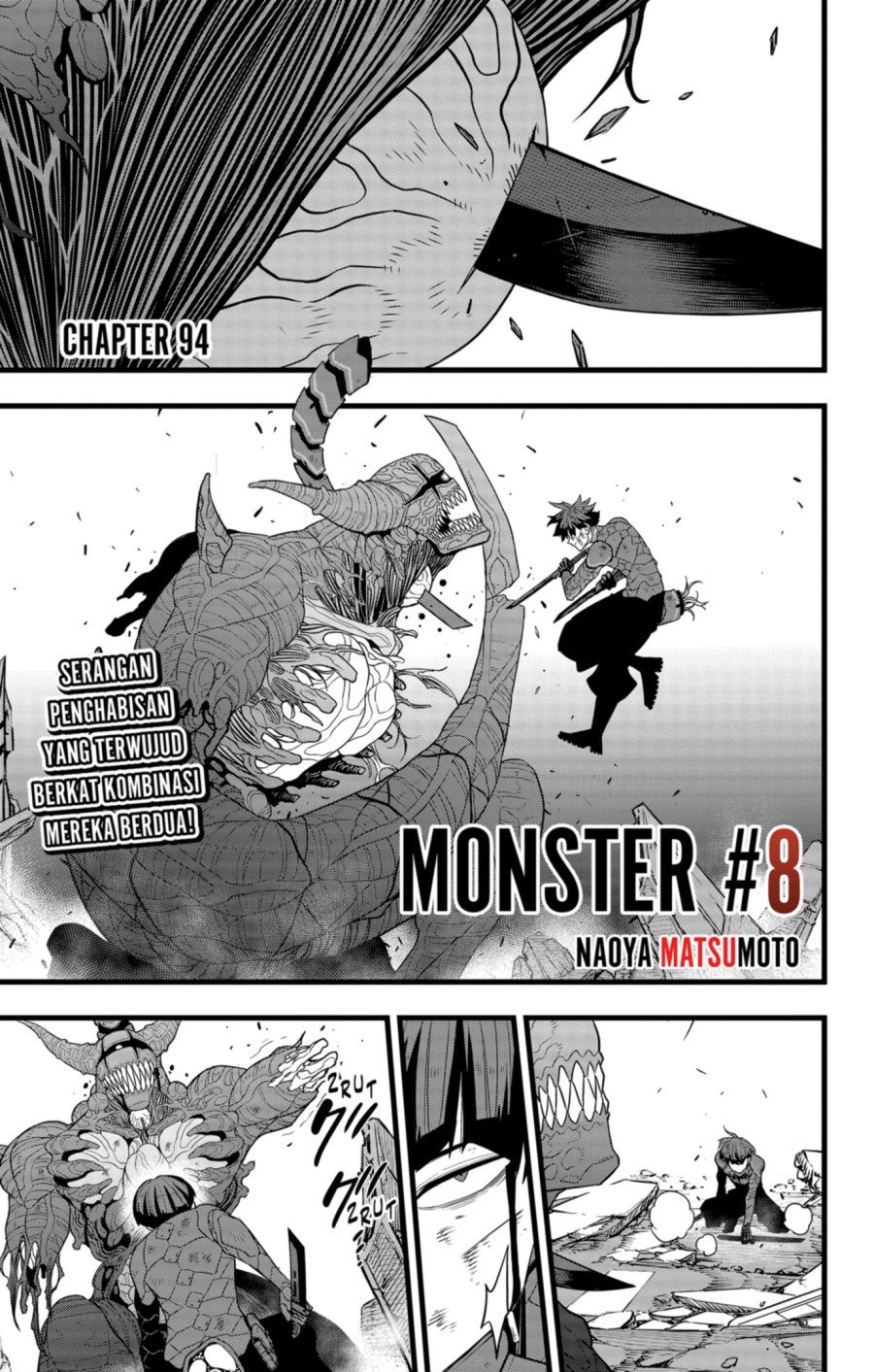 8Kaijuu Bab 94 halaman 1