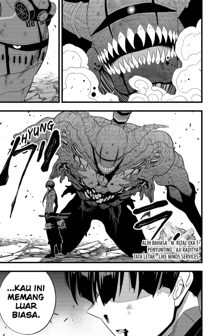 8Kaijuu Bab 94 halaman 3