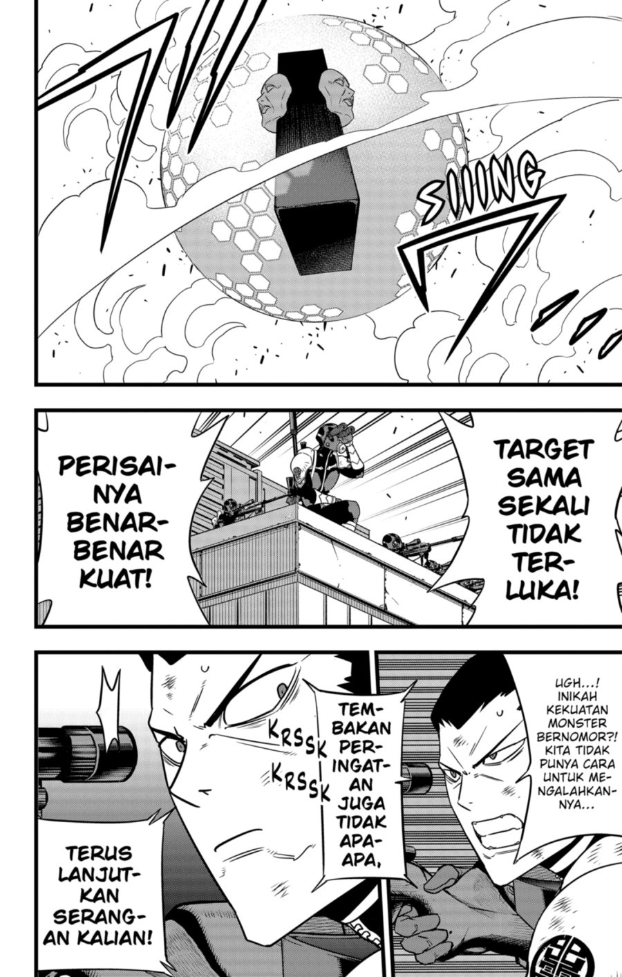 8Kaijuu Bab 94 halaman 18