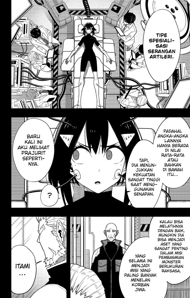 8Kaijuu Bab 95 halaman 10