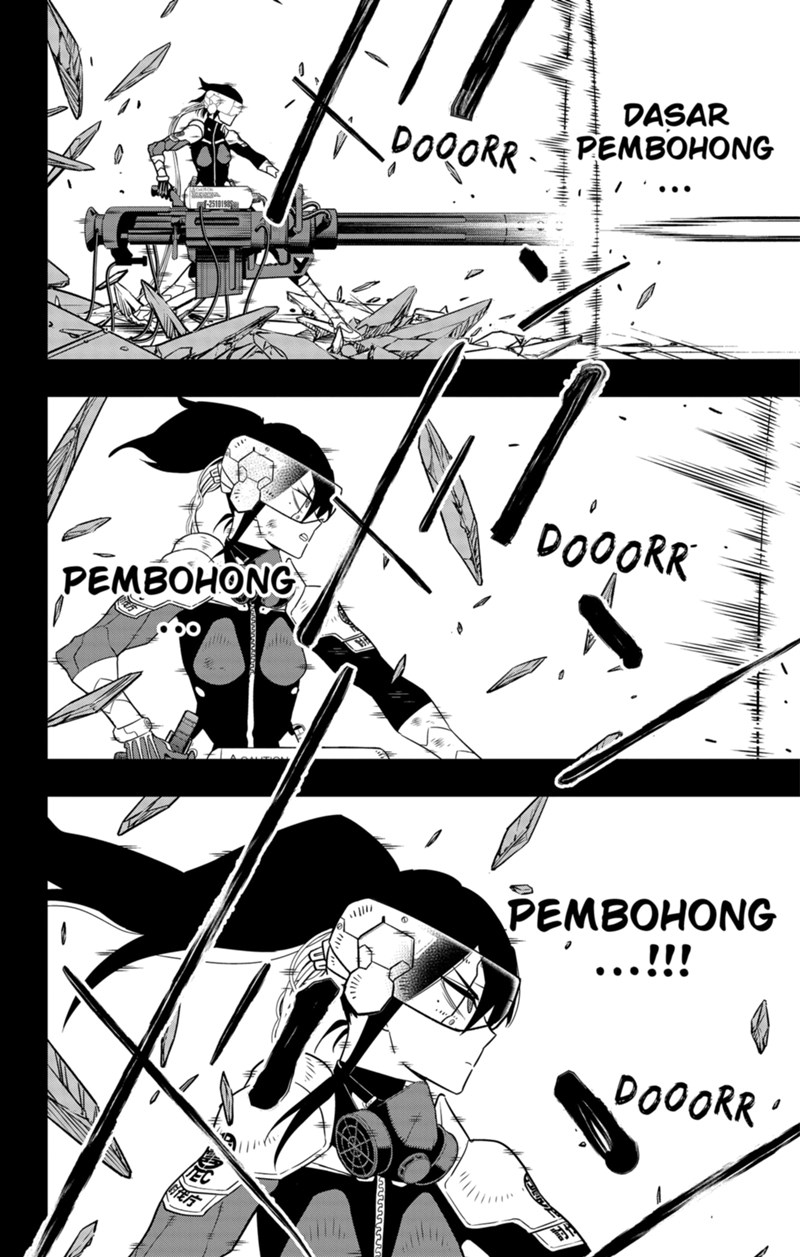 8Kaijuu Bab 95 halaman 18