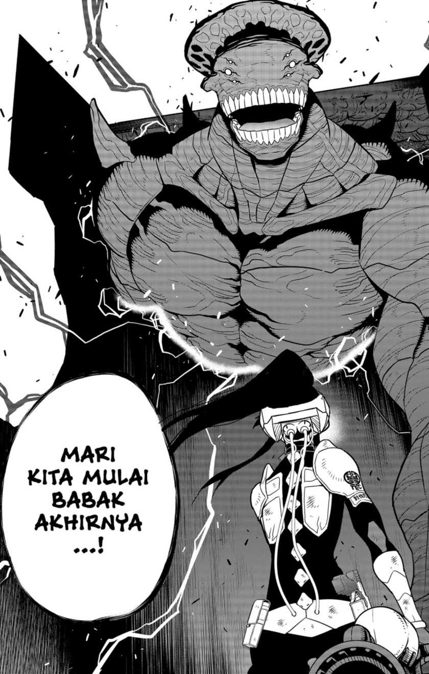 8Kaijuu Bab 96 halaman 23