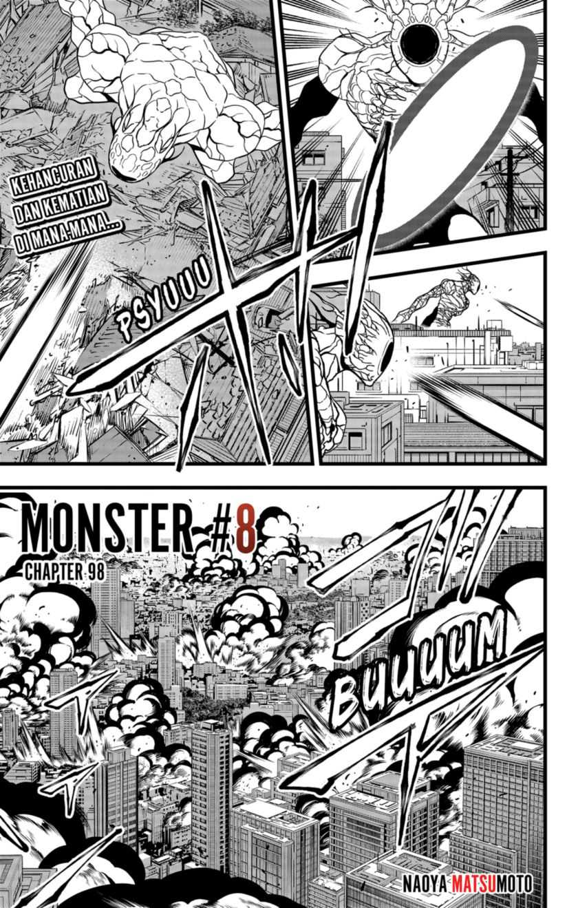 8Kaijuu Bab 98 halaman 1