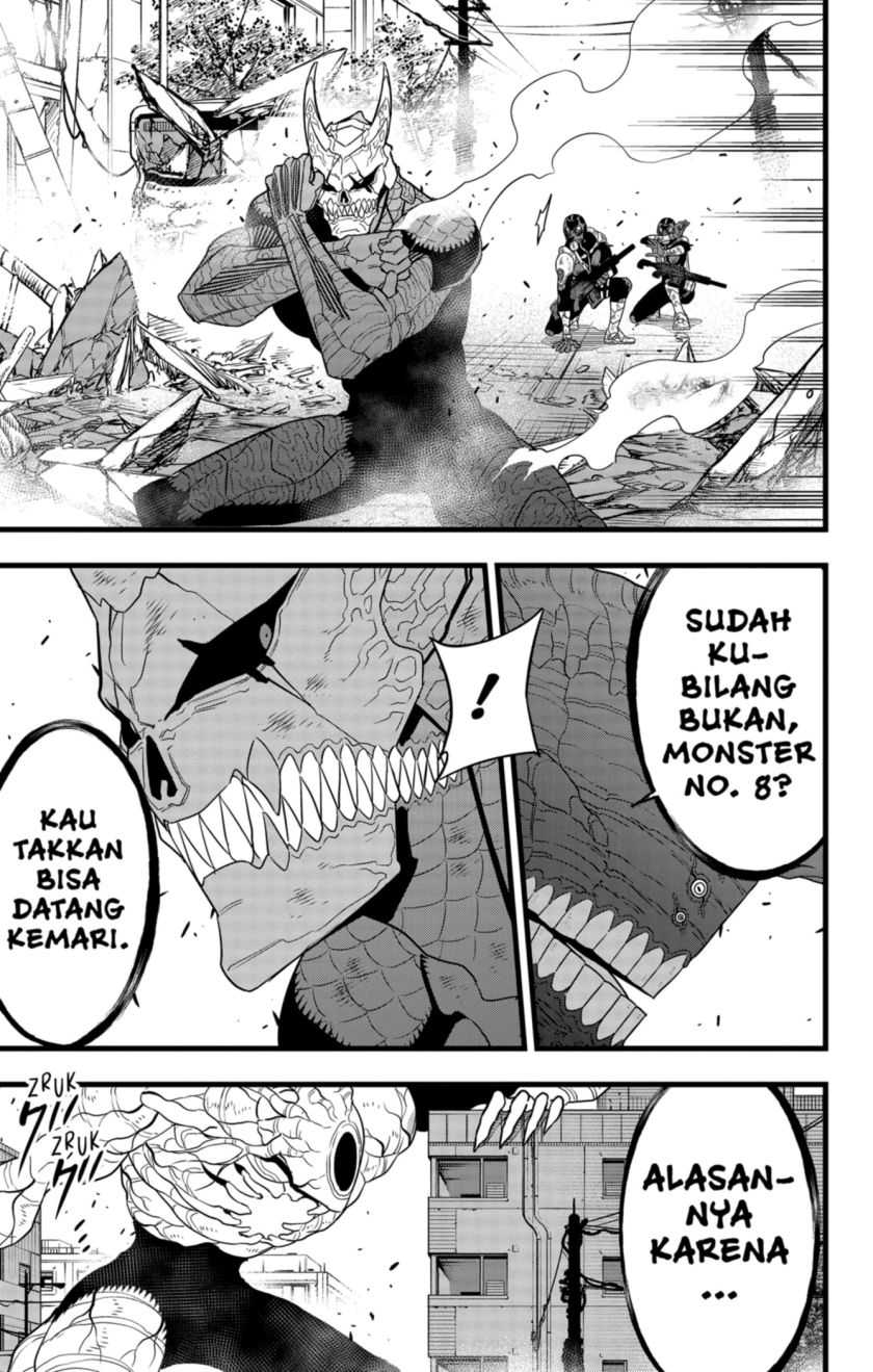 8Kaijuu Bab 98 halaman 3