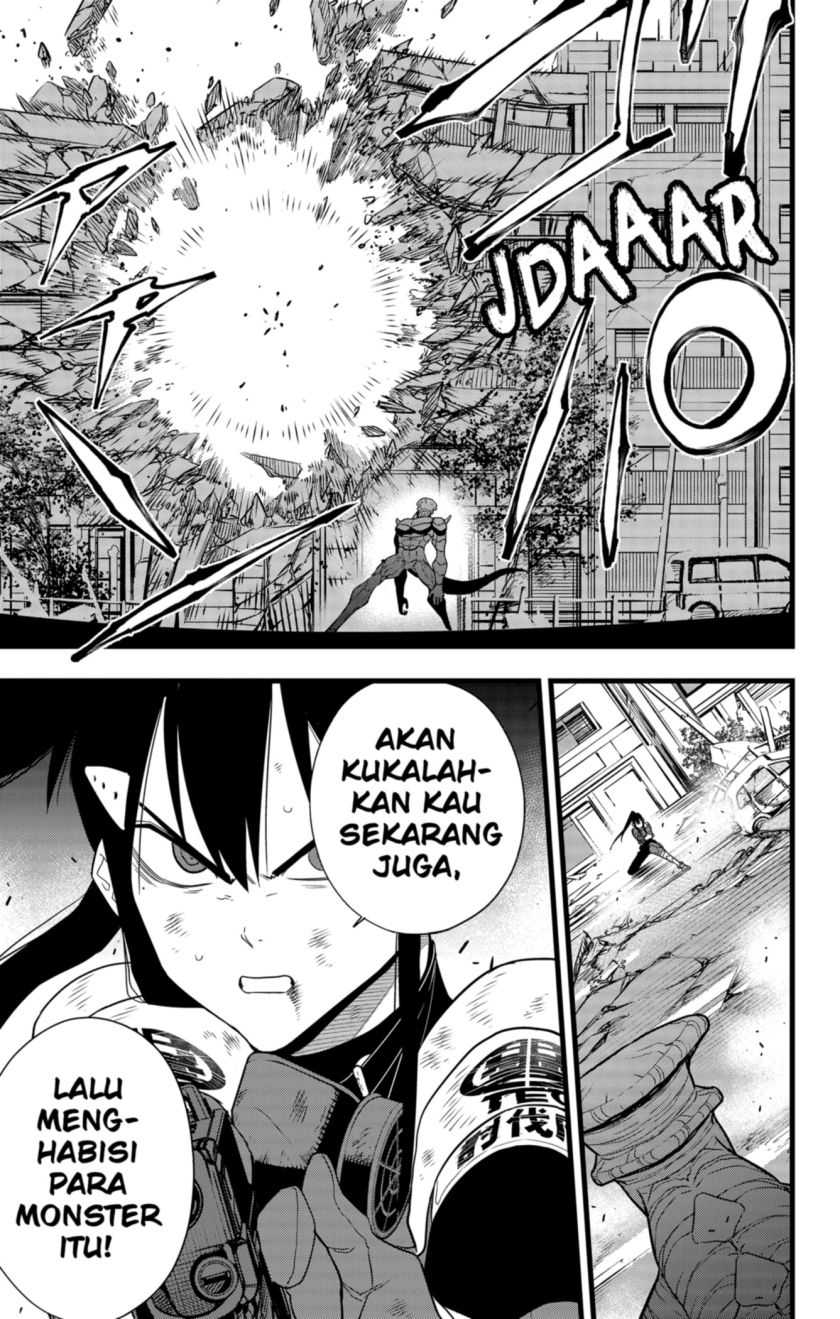 8Kaijuu Bab 98 halaman 11