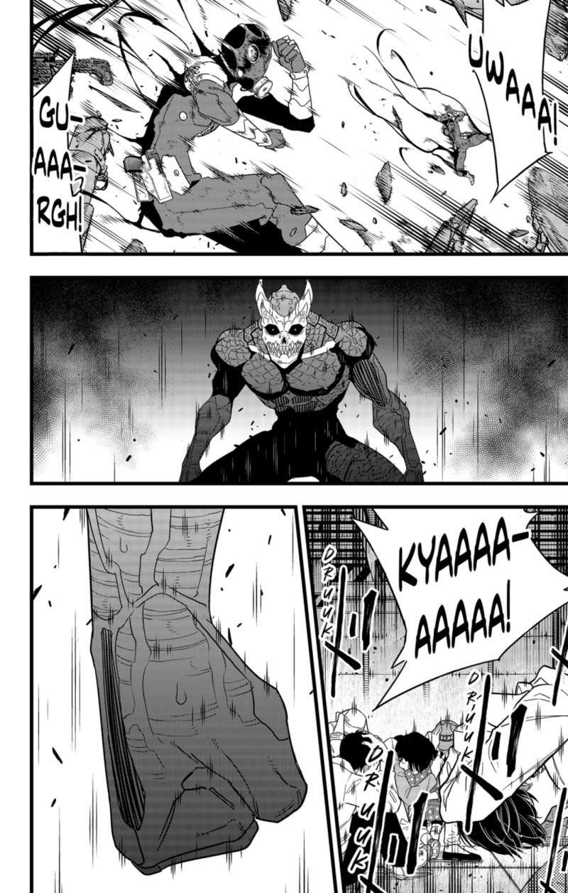 8Kaijuu Bab 99 halaman 6
