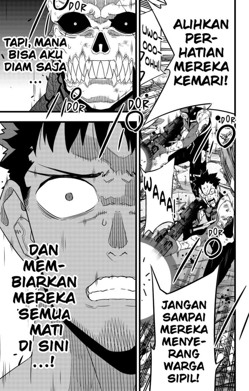 8Kaijuu Bab 99 halaman 7