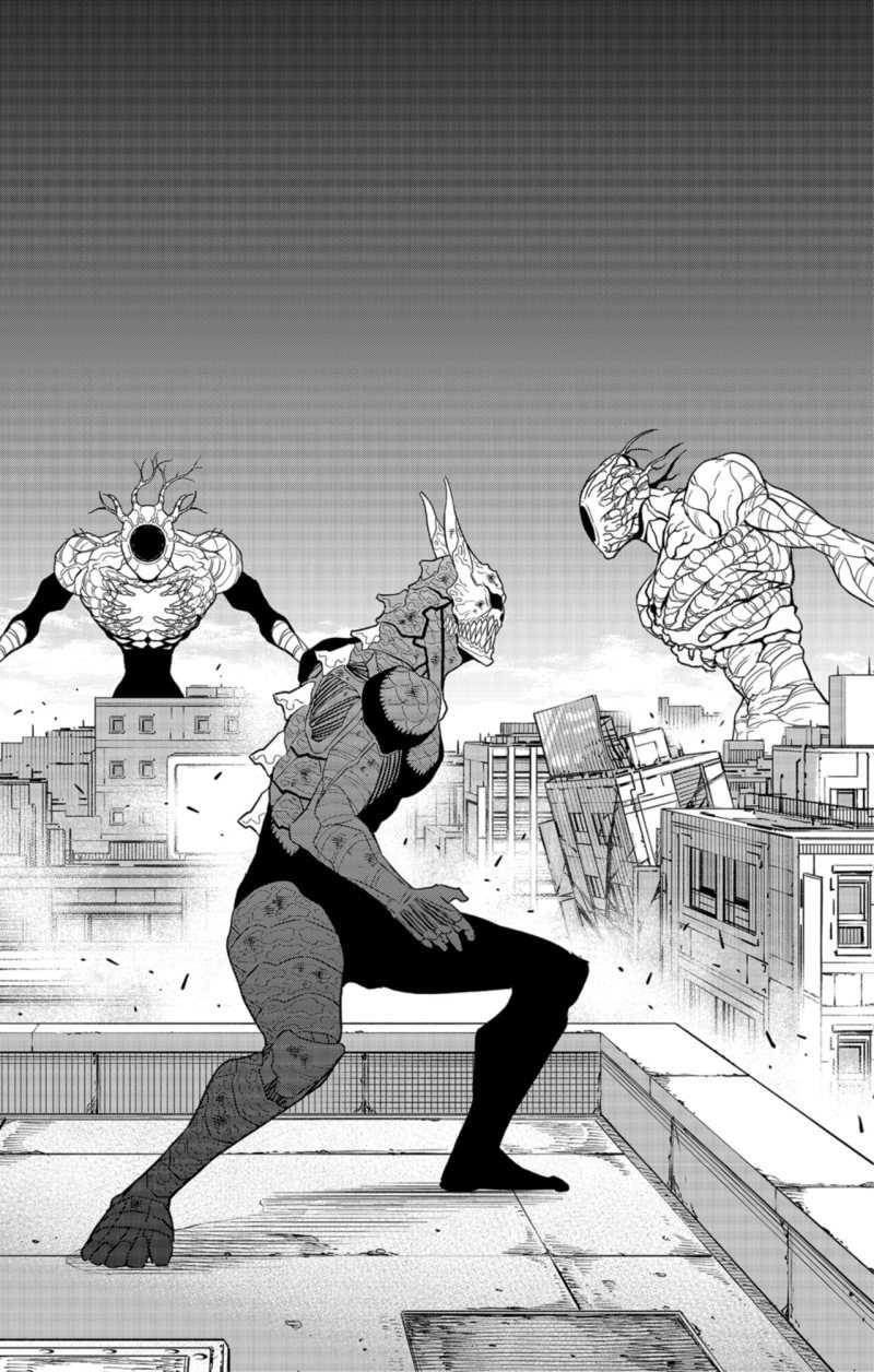 8Kaijuu Bab 99 halaman 18