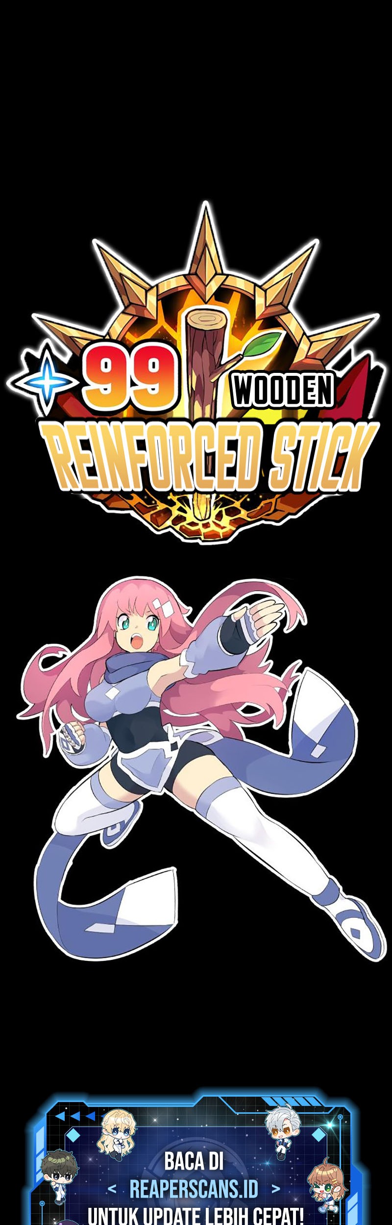 +99 Wooden Stick chapter 32 halaman 169