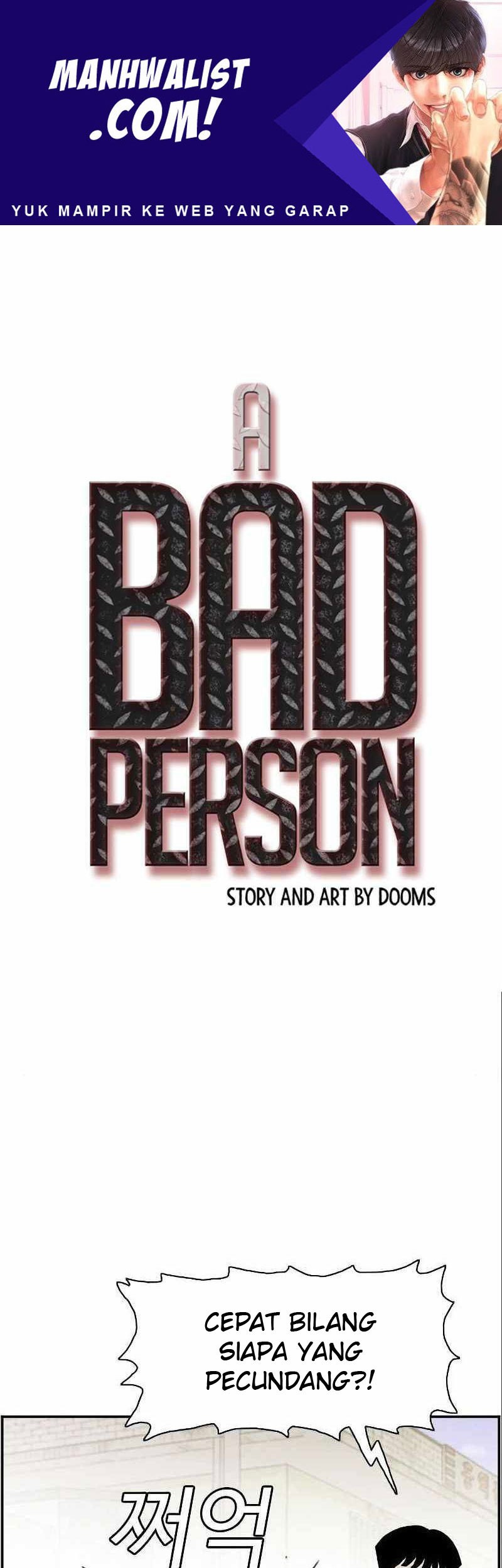 A Bad Person chapter 94 halaman 1