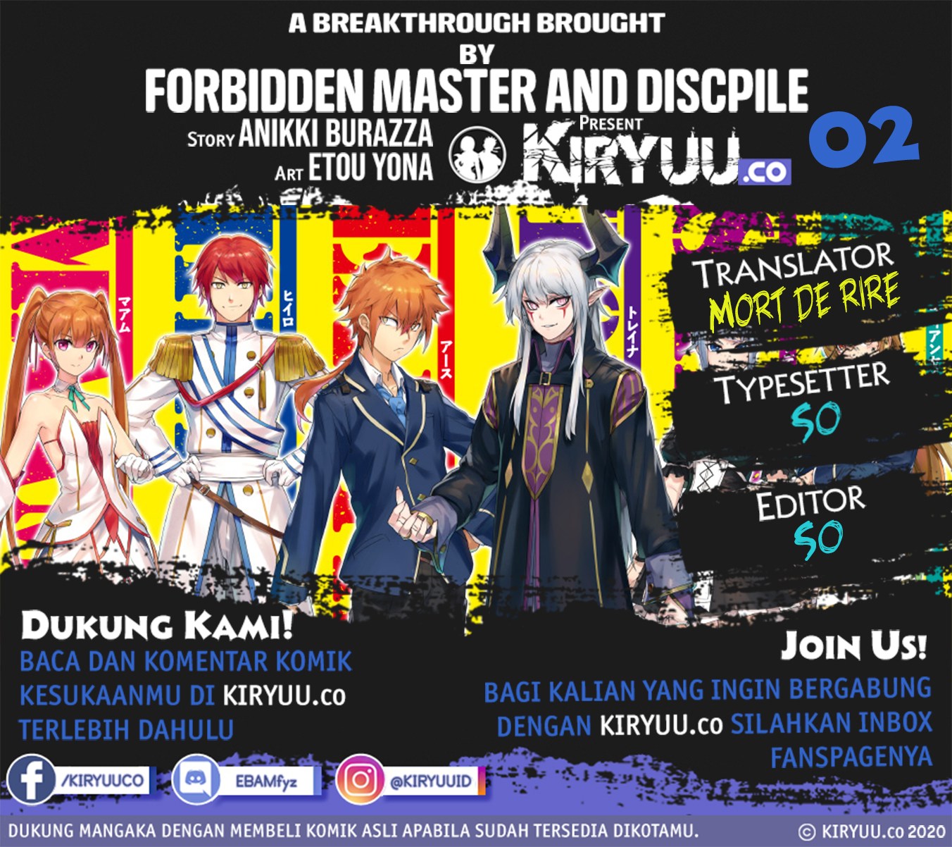 A Breakthrough Brought by Forbidden Master and Disciple chapter 02 halaman 2