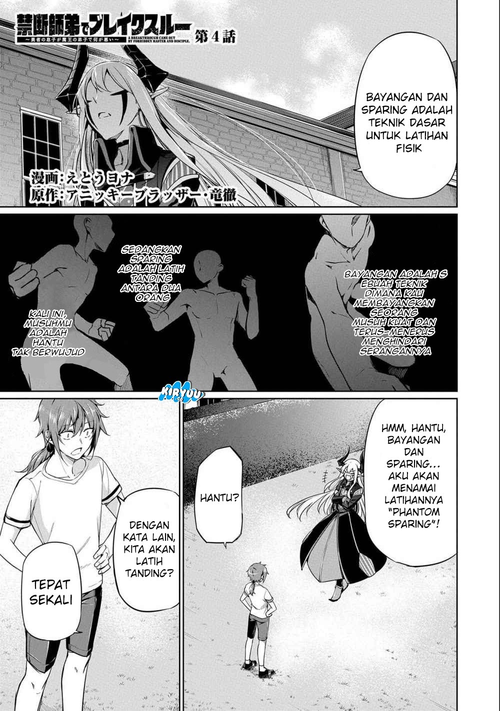 A Breakthrough Brought by Forbidden Master and Disciple chapter 04 halaman 2