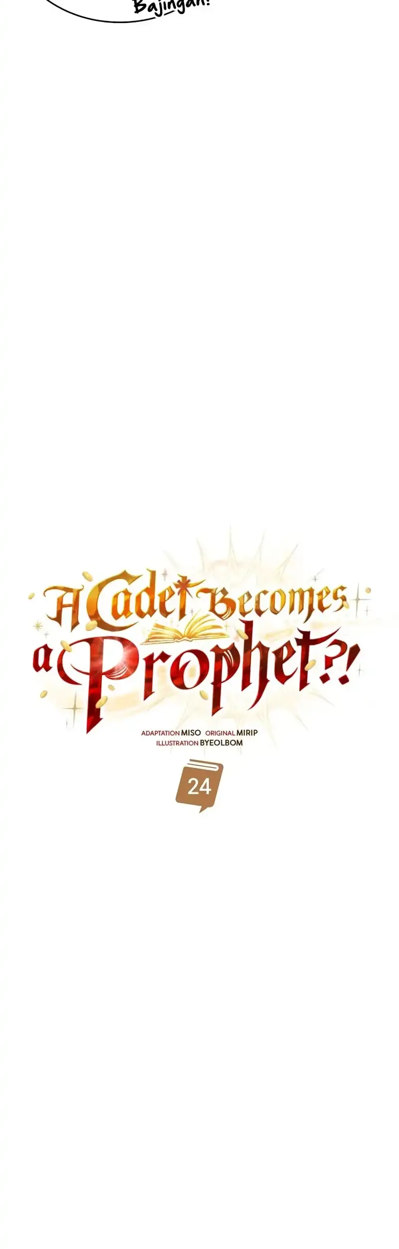 A Cadet Becomes A Prophet?! Bab 24 halaman 27