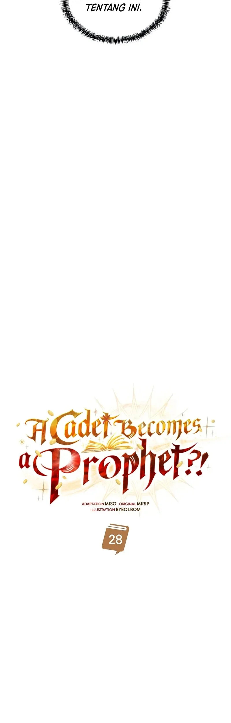 A Cadet Becomes A Prophet?! chapter 28 halaman 33