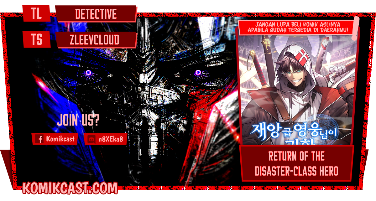 A Disaster-Class Hero Has Returned Bab 01 halaman 1