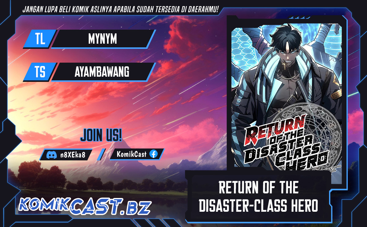 A Disaster-Class Hero Has Returned Bab 105 halaman 1