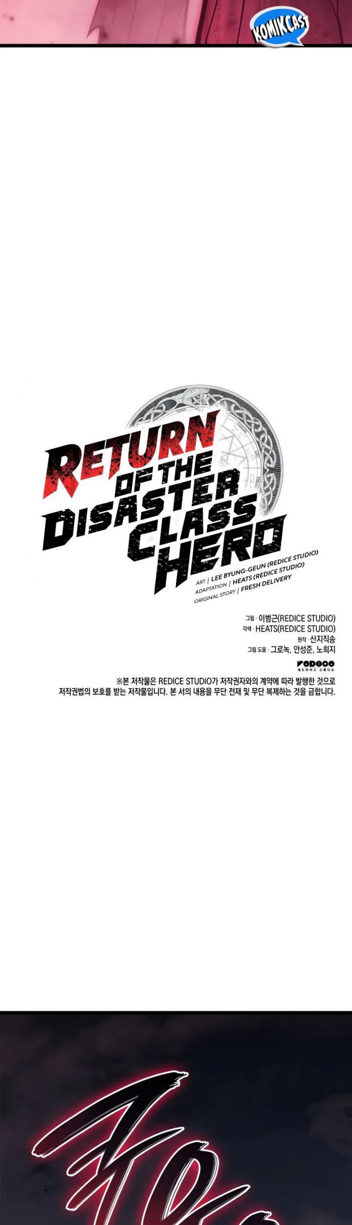 A Disaster-Class Hero Has Returned Bab 106 halaman 83