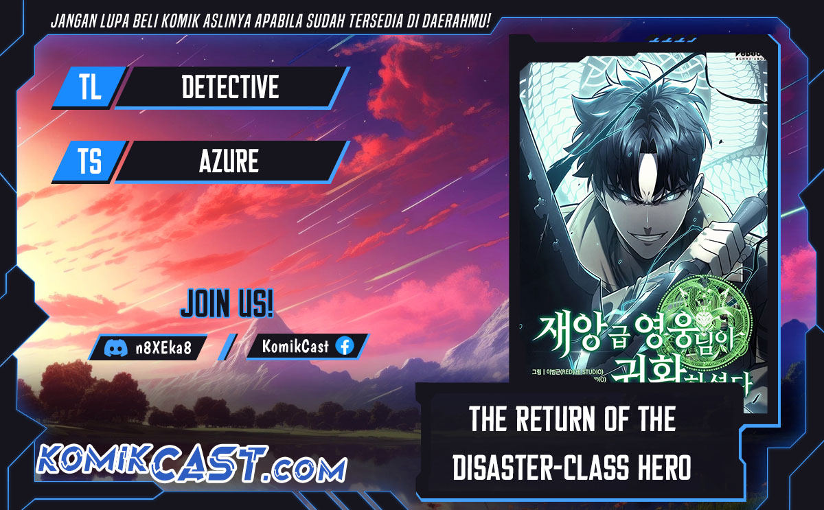 A Disaster-Class Hero Has Returned Bab 115 halaman 1