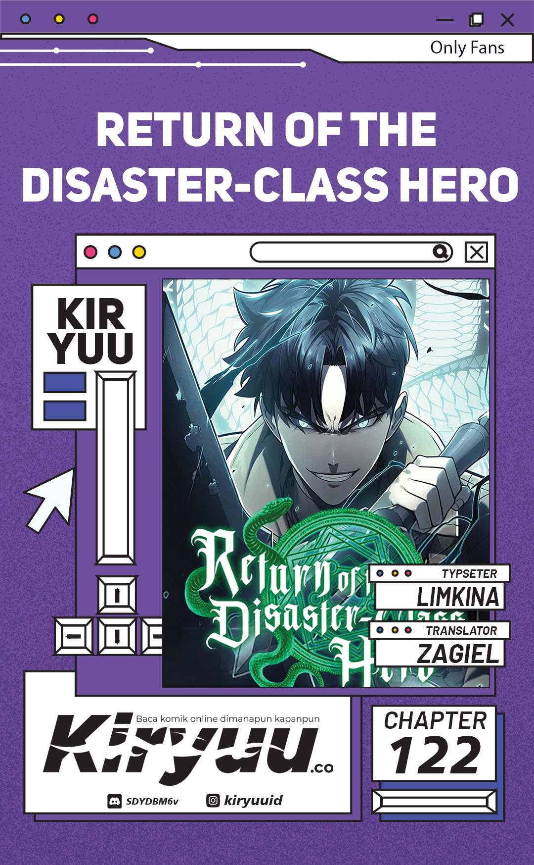 A Disaster-Class Hero Has Returned Bab 122 halaman 1