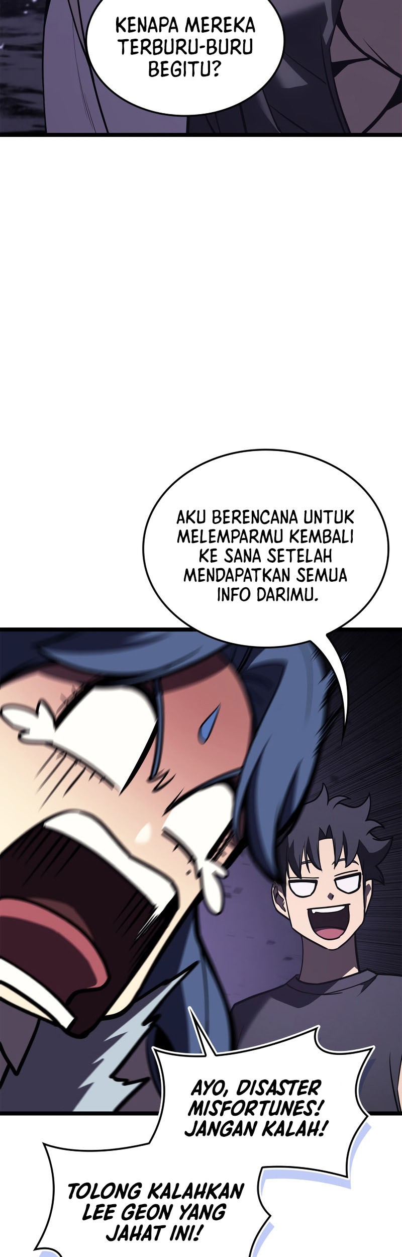 A Disaster-Class Hero Has Returned Bab 122 halaman 55