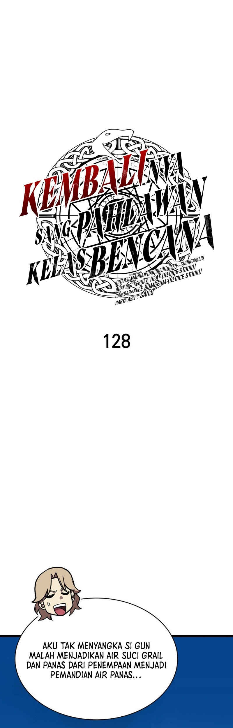 A Disaster-Class Hero Has Returned Bab 128 halaman 31