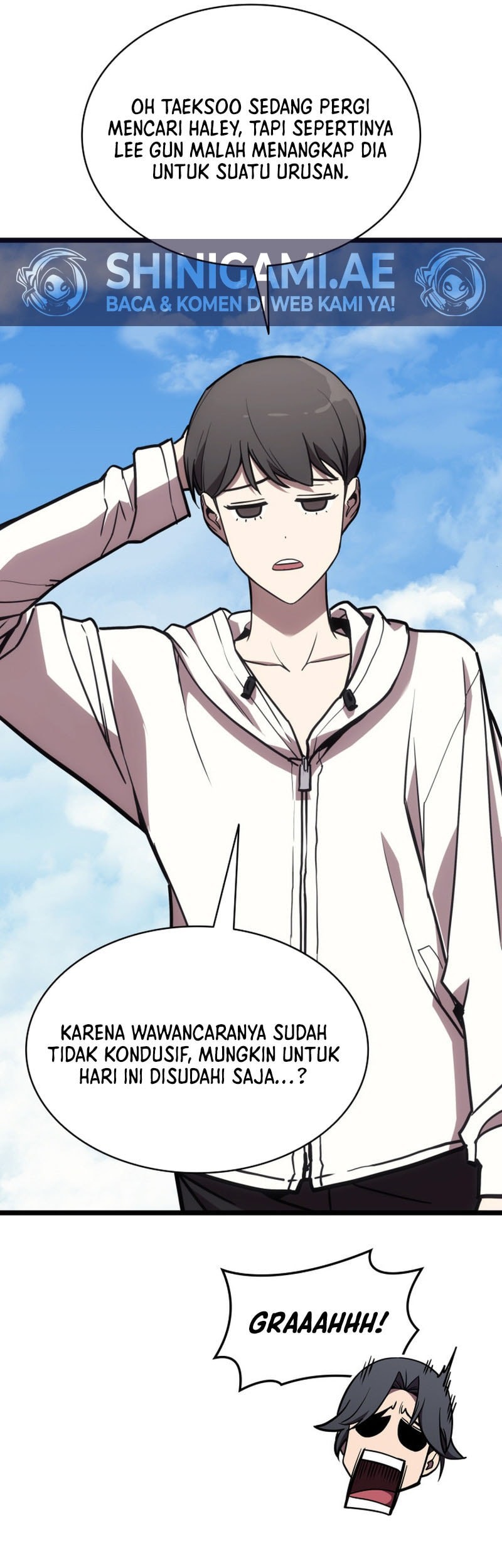 A Disaster-Class Hero Has Returned Bab 128 halaman 74