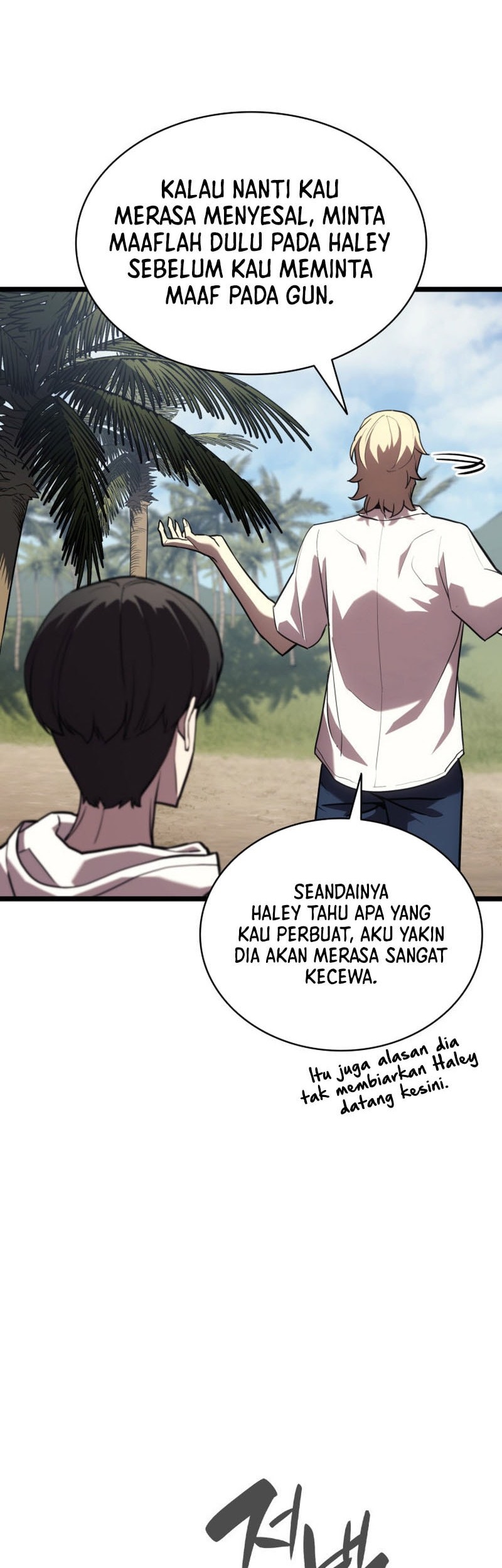 A Disaster-Class Hero Has Returned Bab 130 halaman 68