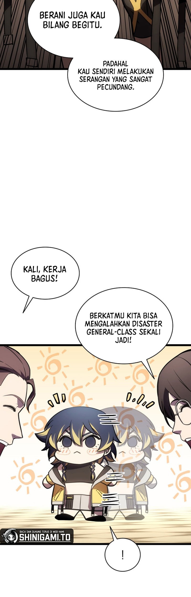 A Disaster-Class Hero Has Returned Bab 132 halaman 53