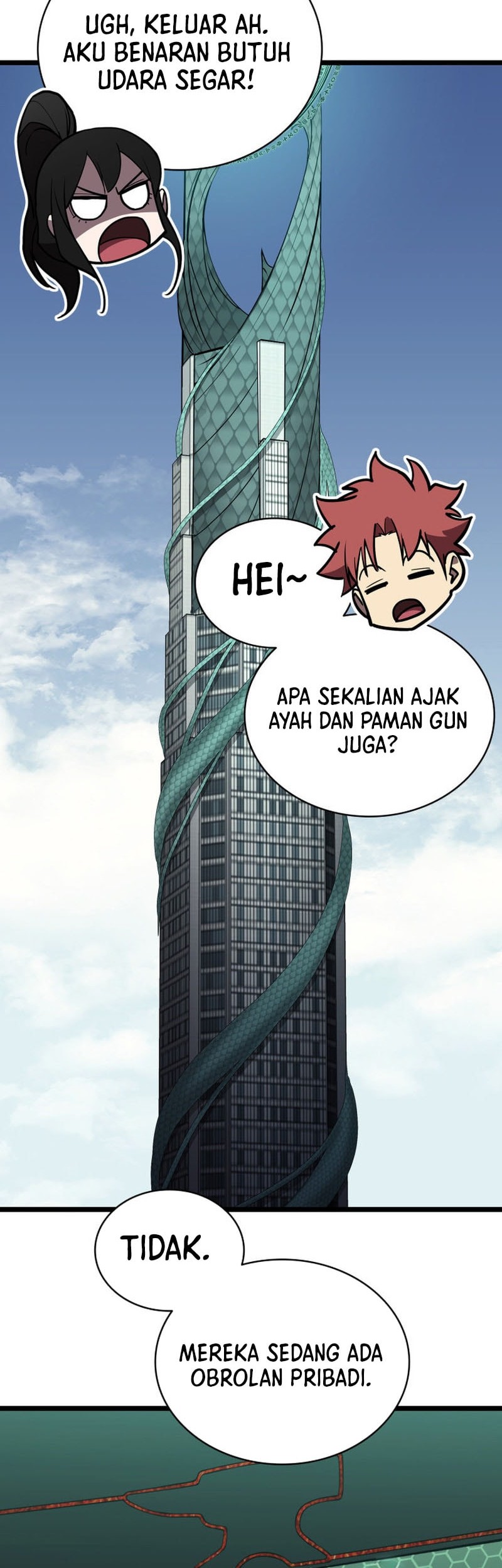 A Disaster-Class Hero Has Returned Bab 133 halaman 51