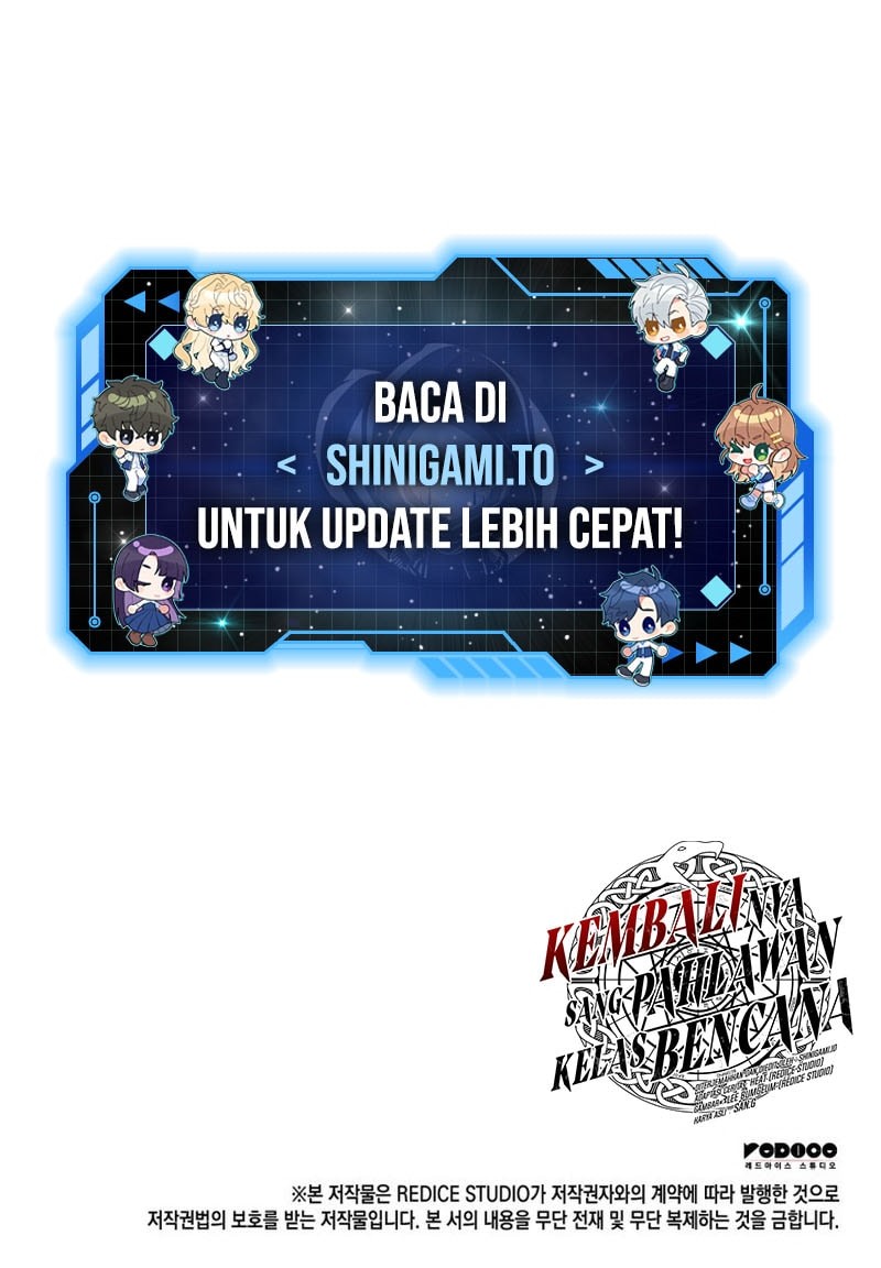 A Disaster-Class Hero Has Returned Bab 135 halaman 69