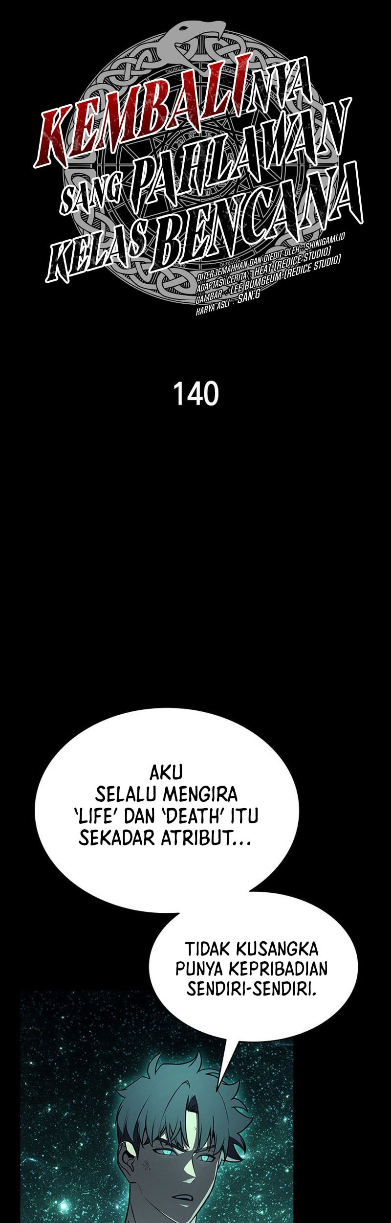 A Disaster-Class Hero Has Returned Bab 140 halaman 16