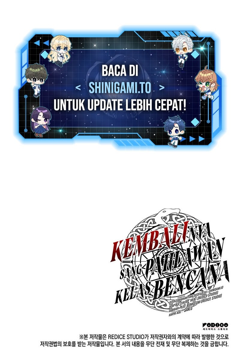 A Disaster-Class Hero Has Returned Bab 140 halaman 87