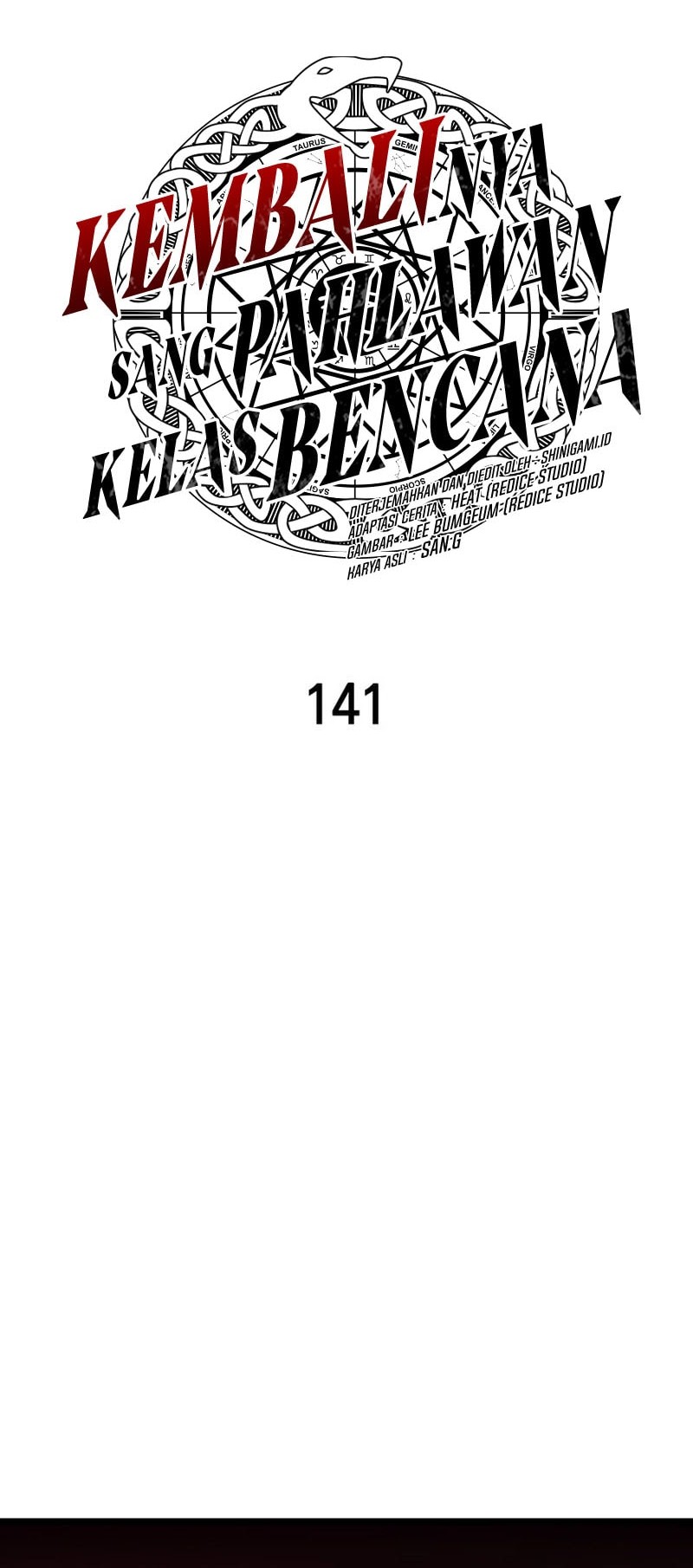A Disaster-Class Hero Has Returned Bab 141 halaman 18