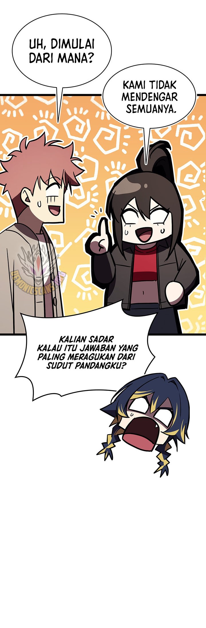 A Disaster-Class Hero Has Returned Bab 143 halaman 56