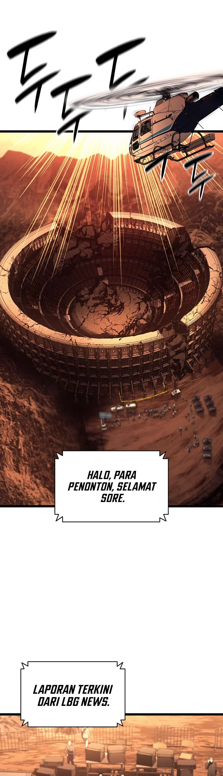 A Disaster-Class Hero Has Returned Bab 144 halaman 1