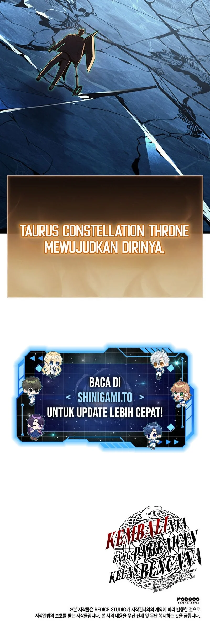 A Disaster-Class Hero Has Returned Bab 151 halaman 82