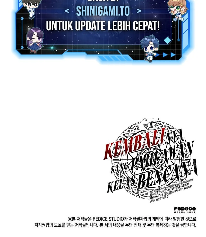 A Disaster-Class Hero Has Returned Bab 153 halaman 66