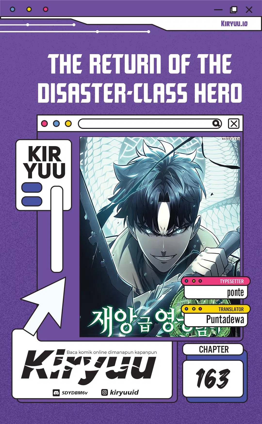 A Disaster-Class Hero Has Returned Bab 163 halaman 1