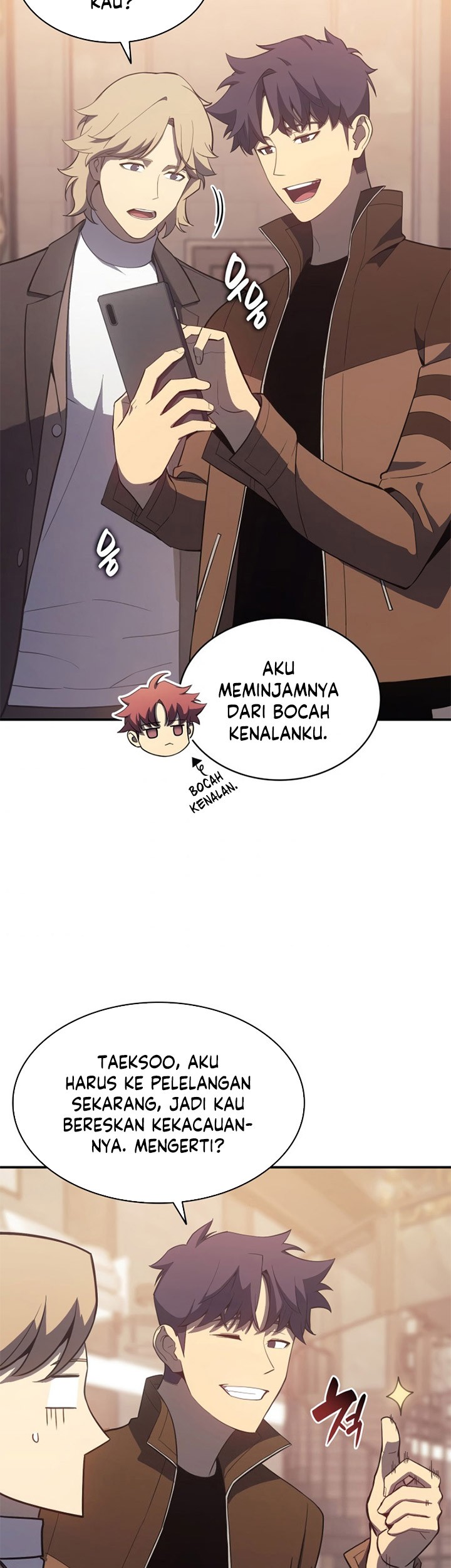 A Disaster-Class Hero Has Returned Bab 17 halaman 70