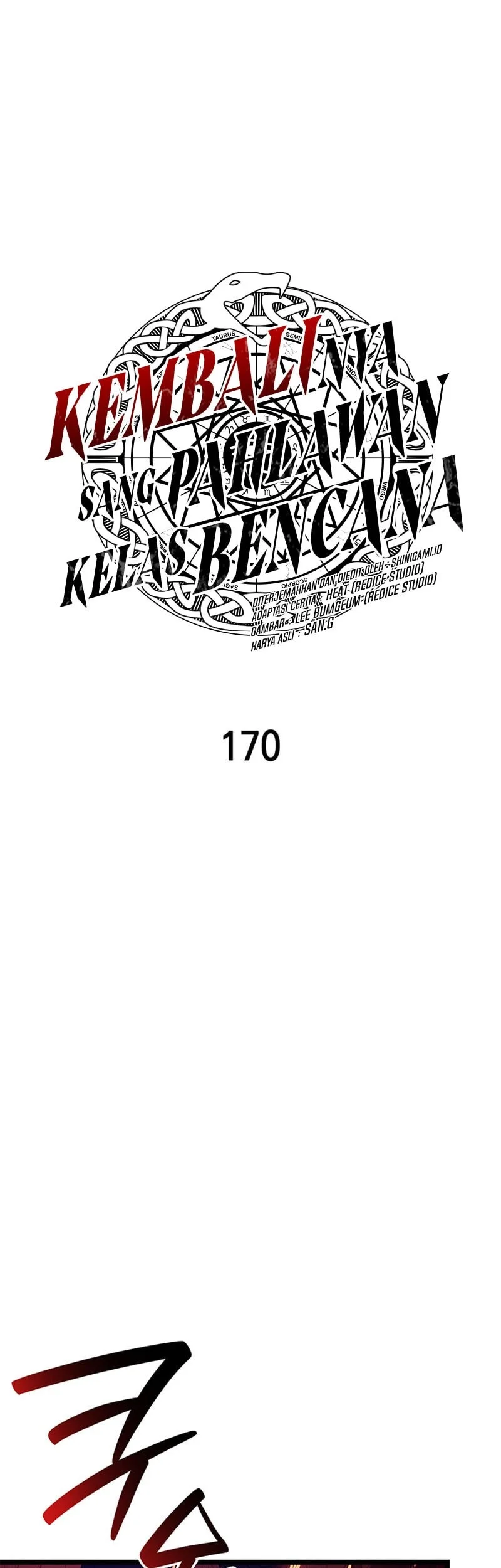 A Disaster-Class Hero Has Returned Bab 170 halaman 18