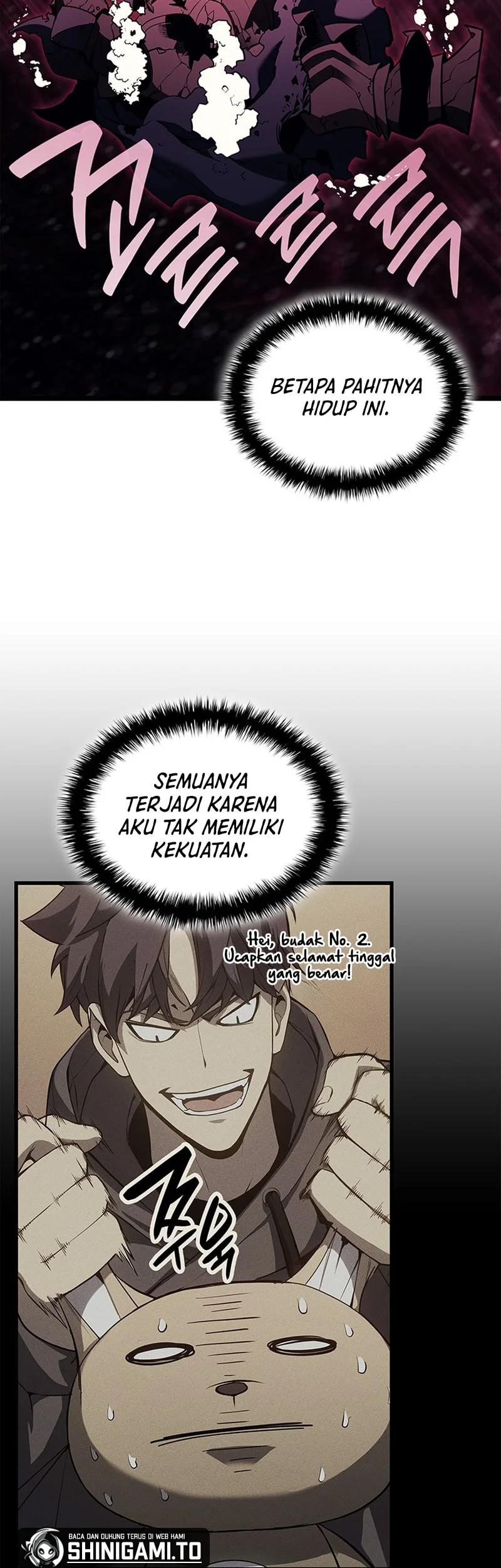 A Disaster-Class Hero Has Returned Bab 172 halaman 48