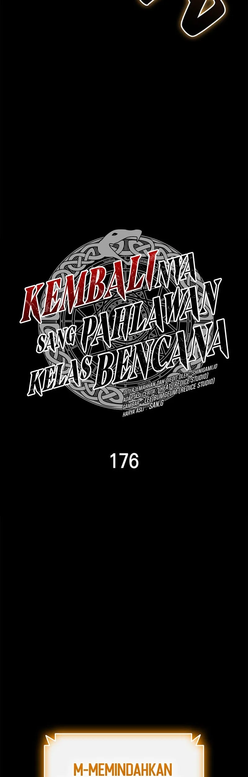 A Disaster-Class Hero Has Returned Bab 176 halaman 20