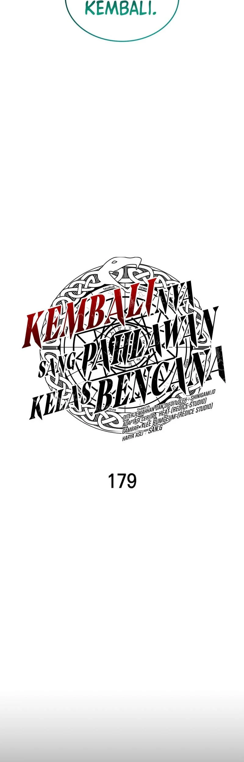 A Disaster-Class Hero Has Returned Bab 179 halaman 38